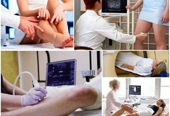 Varicose veins diagnosis method